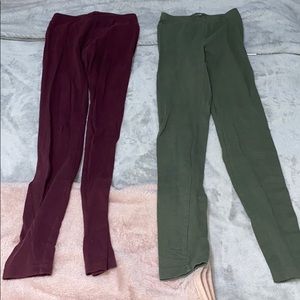 Charlotte Russe Hi-rise pull on leggings